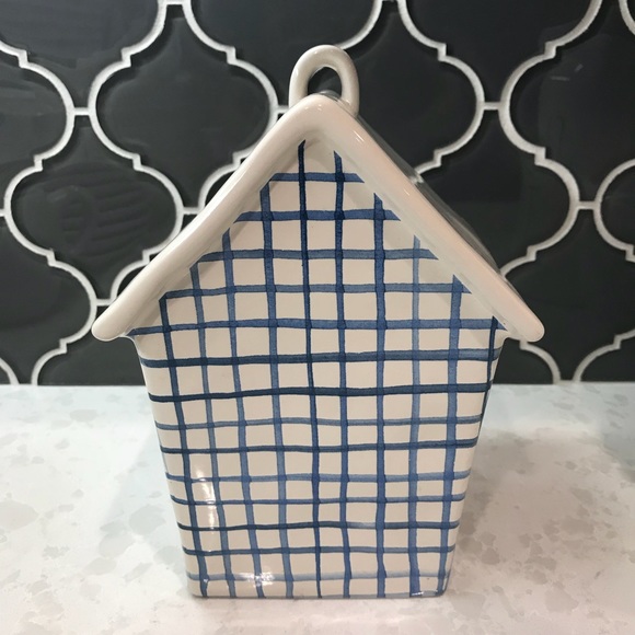 Rae Dunn 2018 PERCH Birdhouse Plaid - Picture 2 of 4
